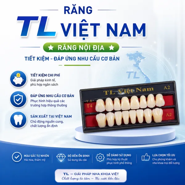 Răng tháo lắp Răng TL Việt Nam — Nha khoa Thanh Tâm